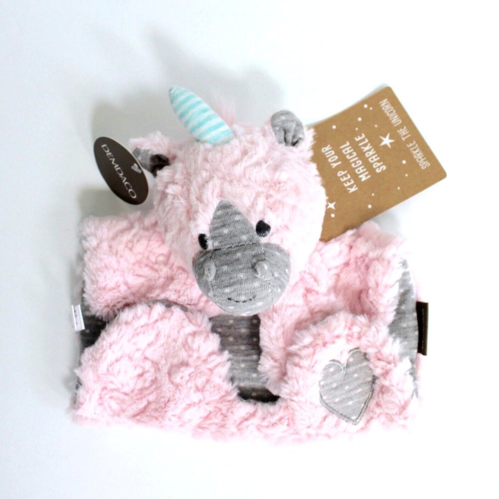 Hug It Better Buddy Sparkle The Pink Unicorn Ice Pack Sleeve Stuffed Animal Wrap